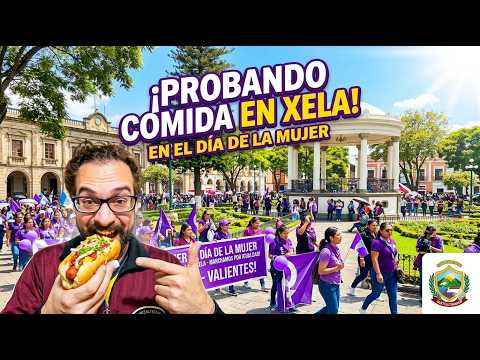 Probando TODO en el Parque de Quetzaltenango (Especial 8M) 🇬🇹