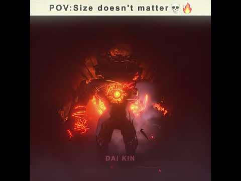 When size doesn't matter💀🔥| Al nacer (Ultra slowed) | #skibiditoilet #edit #shorts #viralvideo