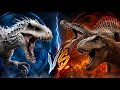 T REX SPINOSAURUS INDOMINUS REX