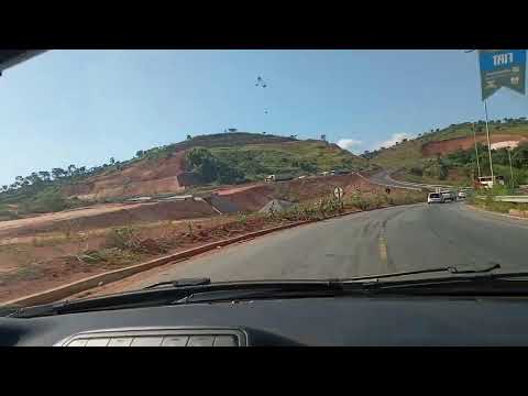 Obras BR 381: Trevo de São Gonçalo do Rio Abaixo MG. Data 30/04/2024