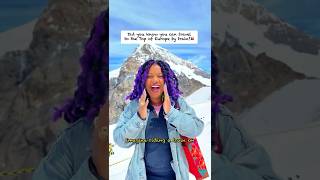 How to travel by train to the Top of Europe  #traintrip #traintravel #topofeurope #switzerland