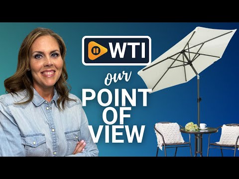 AMMSUN 6ft Patio Umbrella Outdoor Table Umbrellas with Push Button Tilt - WTI product video review