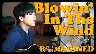 &#39;64 Harrison meets Dylan - Blowin&#39; In The Wind (Bob Dylan Cover)