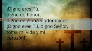 ROJO - DIGNO ERES TU - CON LETRA