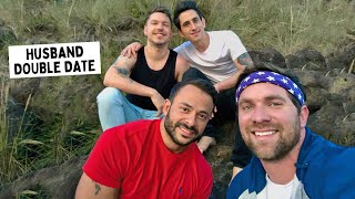 Husband Double Date at the Beach (with Husband and Husband)