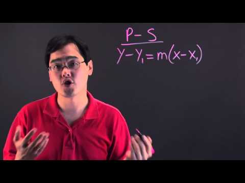 Point Slope vs. Slope Intercept