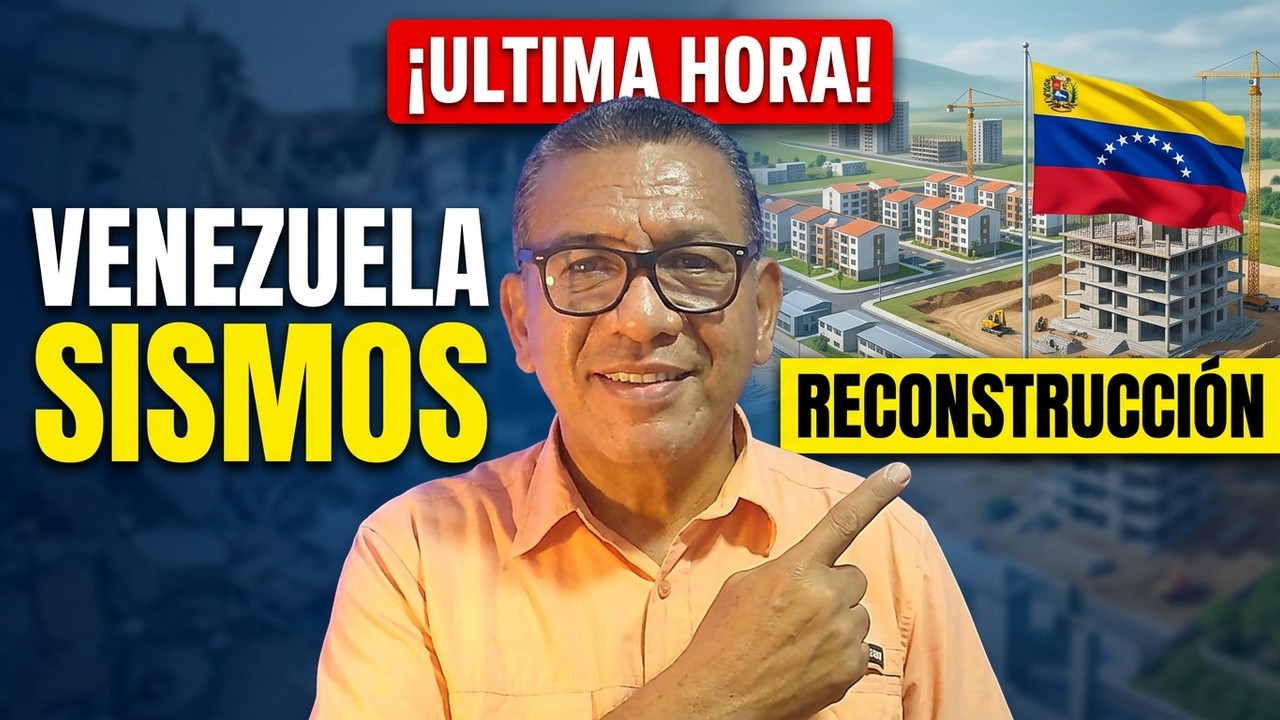 ¡URGENTE! BALANCE TRAS EL SISMO: ASÍ ES EL PLAN DE RECONSTRUCCIÓN EN VENEZUELA