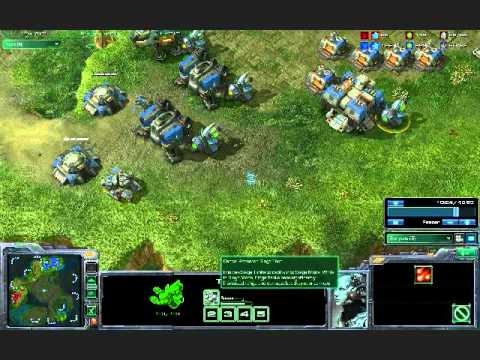 Starcraft TvP Hellion Harass