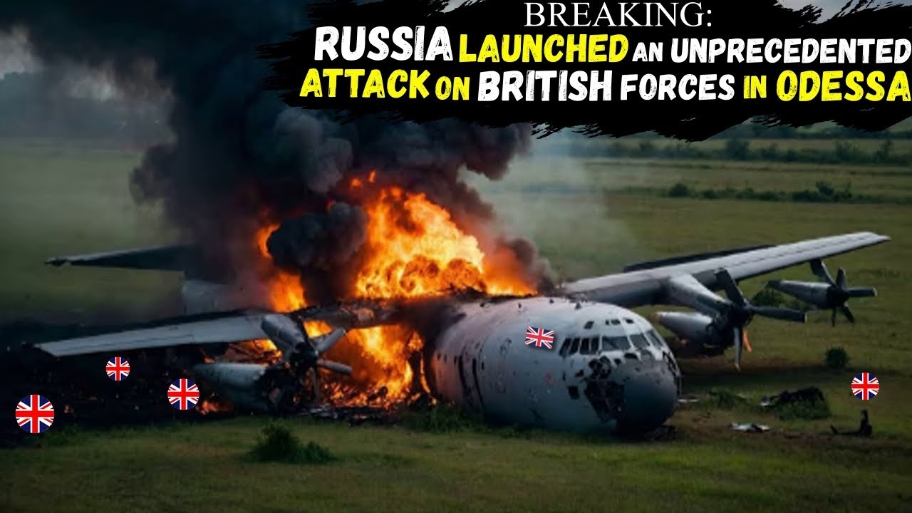 Putin wasn't Bluffing: Su-57M Fighters Wiped Out a British Military Base, full of UK Generals