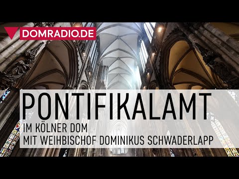Katholischer Gottesdienst aus dem Kölner Dom am 06.12.2020 mit Weihbischof Dominikus Schwaderlapp
