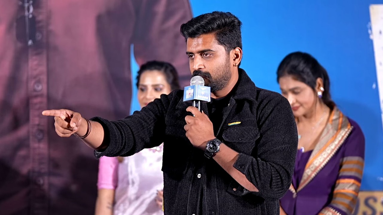 Nikhil Maliyakkal Speech @ Vikram on Duty Press-Meet