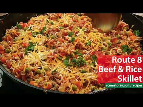 Route 8 Beef and Rice Skillet recipe