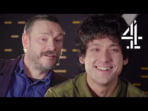Julian Barratt and Will Sharpe sum up Flowers in 3 words