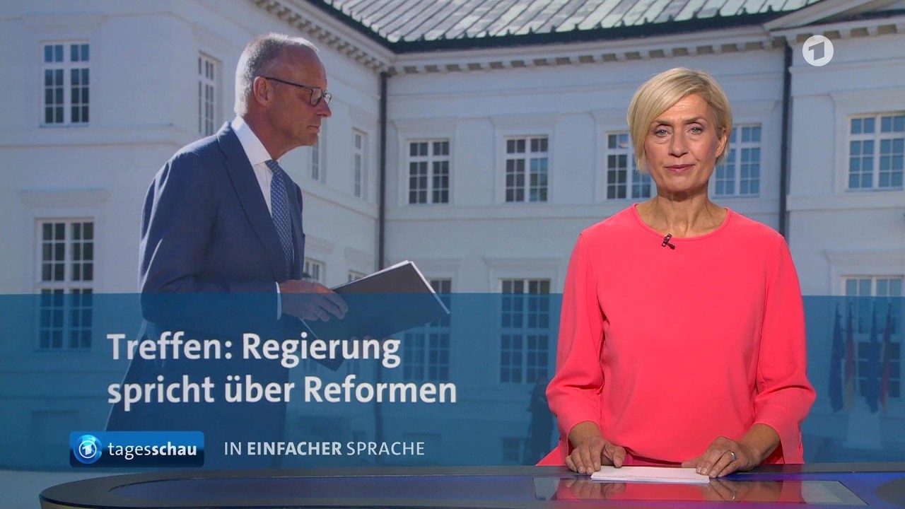 tagesschau in Einfacher Sprache 19:00 Uhr, 25.08.2026