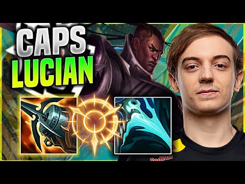 CAPS IS A GOD WITH LUCIAN! - G2 Caps Plays Lucian MID vs Vladimir! | Season 11