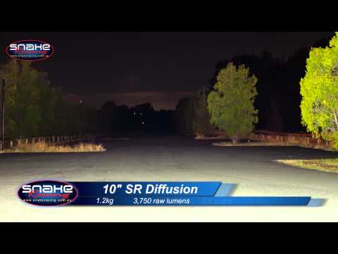Rigid industries 10" SR Series LED Diffusion - Snake Racing