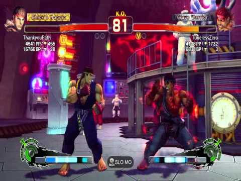 SSFIVAE:  Ryu (ThankyouPath) vs. Evil Ryu (TunelessZero)  HD