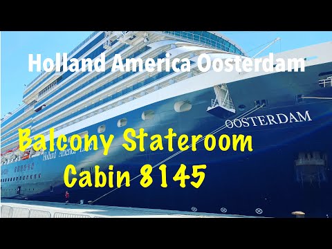 Thumbnail for Balcony Stateroom (Cabin 8145) Oosterdam Holland America Line