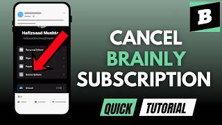 How To Cancel Brainly Subscription