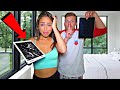 DESTROYING MY GIRLFRIENDS IPAD THEN SURPRISING HER WITH A NEW ONE