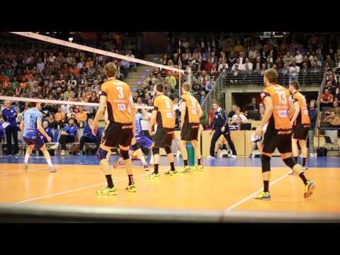BR Volleys Saison 2016/17  Champions-League Sieg über Moskau