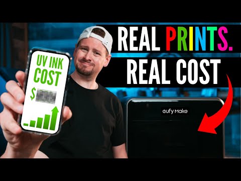 First Look: EufyMake E1 UV Printer (Real Prints, Real Costs)