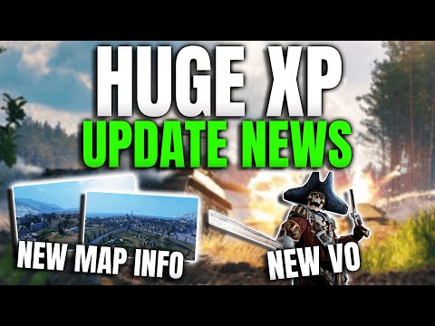 XP BUFFS + Brand NEW Map!! World of Tanks Console NEWS