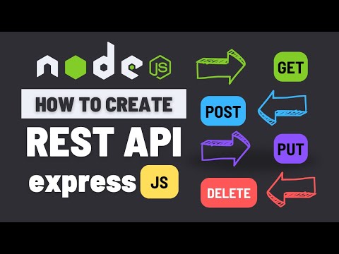 How to create REST API in Node js ?