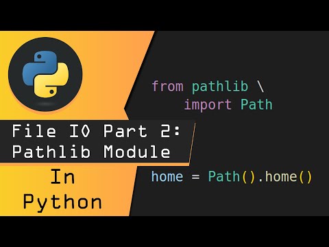 Python File Io Part 2 Pathlib Module