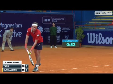 Chun-Hsin Tseng vs Geoffrey Blancaneaux, Maia challenger(Portugal), Final