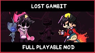 Cover art for Devils gambit but Gold and Ethan sings it, BUT it's playable