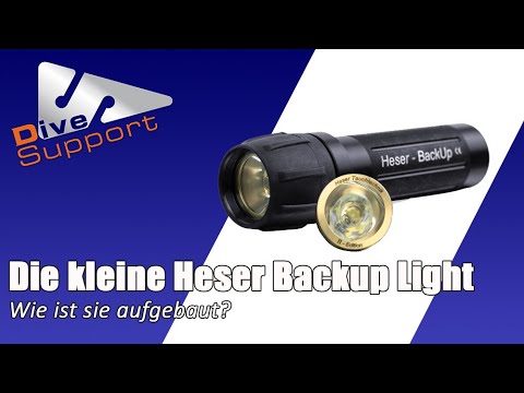 Die kleine Heser Backup Light - Wie ist sie aufgebaut? | DiveSupport