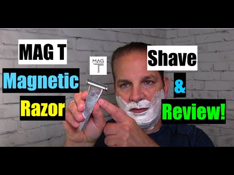 MAG T DELTA Magnetic Razor Shave & Review 4K