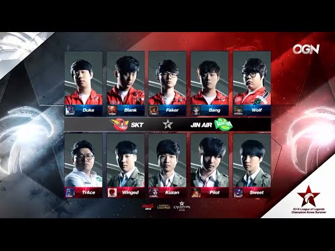 LCK Summer SKT vs JAG HighLights Game3 (OGN) - LoL Replay TV