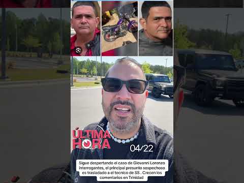Trinidad,Sancti Spiritus pendiente tras detención de presunto implicado en caso de Giovanni Lorenzo