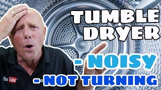 How to rebuild a tumble dryer that's not turning or noisy Hotpoint Indesit Creda Ariston etc