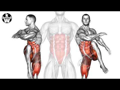 Gli esercizi per gli addominali in piedi sono il modo più veloce per ottenere un six-pack.