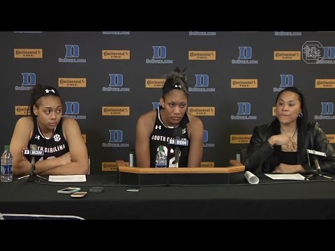 POST-GAME: Allisha Gray, A'ja Wilson on Duke — 12/4/16