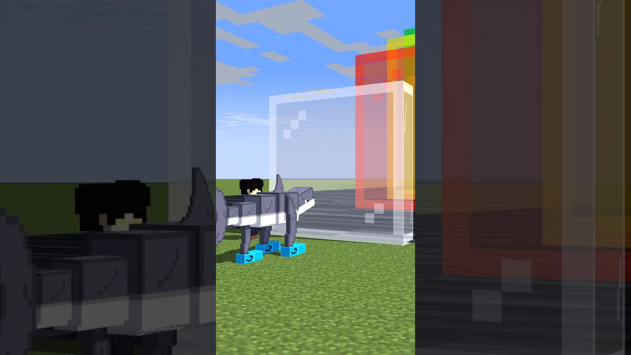 HELP Herobrine To Power Up And Breking Hard Glass #shorts #friendship #trending #anime