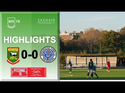 HENDON 0-0 DORCHESTER - Highlights 12 November 2022