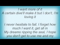 Leigh Nash - More Of It Lyrics