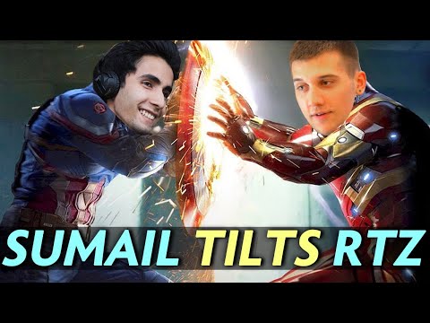 Sumail BEYOND GODLIKE Windranger makes Arteezy RAGE QUIT