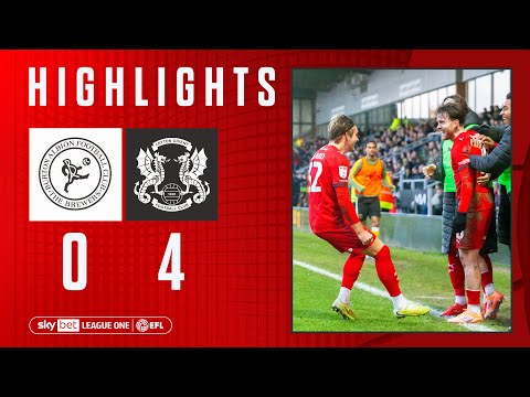 Highlights: Burton Albion 0-4 Leyton Orient