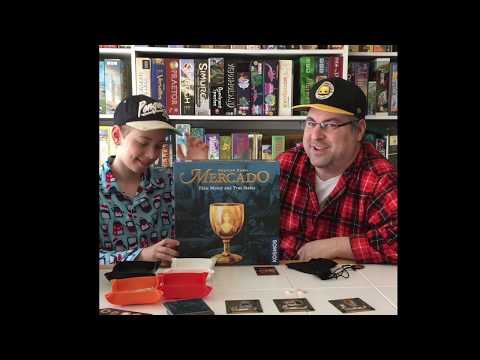 Mercado Board Game Review!...with Justin and Max