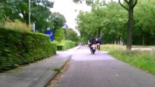 preview picture of video 'Interactions in rush hour traffic when cycling in the Netherlands.'