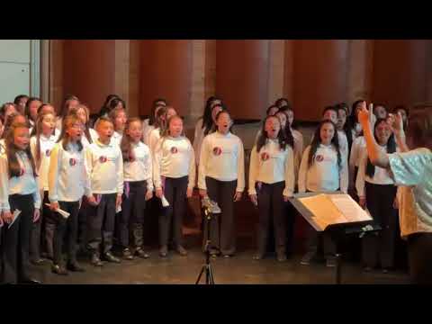 Coro Filarmonico Infantil Orquesta Filarmonica de Bogotá Concierto en la Bibl. Virgilio Barco Bta