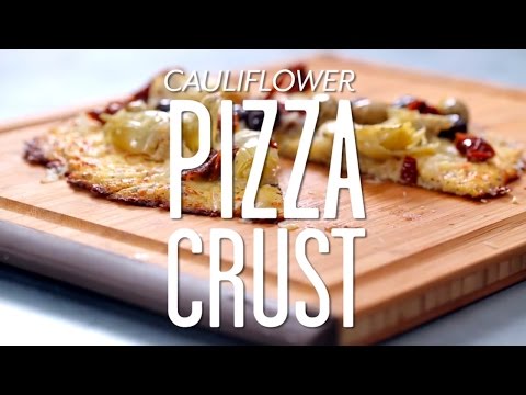 How to Make a Cauliflower Pizza Crust | MyRecipes
