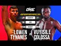 Lowen Tynanes vs. Vuyisile Colossa | Full Fight From The Archives