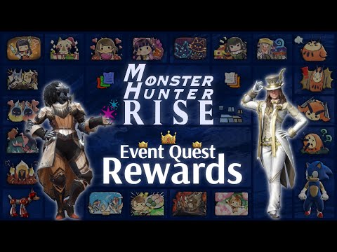 All Event Quest Rewards Monster Hunter Rise (MHR)