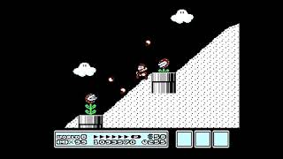 【61 8ワールド⑦-2面】 【FC】 【NES】 【実況動画】 【ニンテンドークラシックミニ】 スーパーマリオブラザーズ3 主婦がやってみた！
